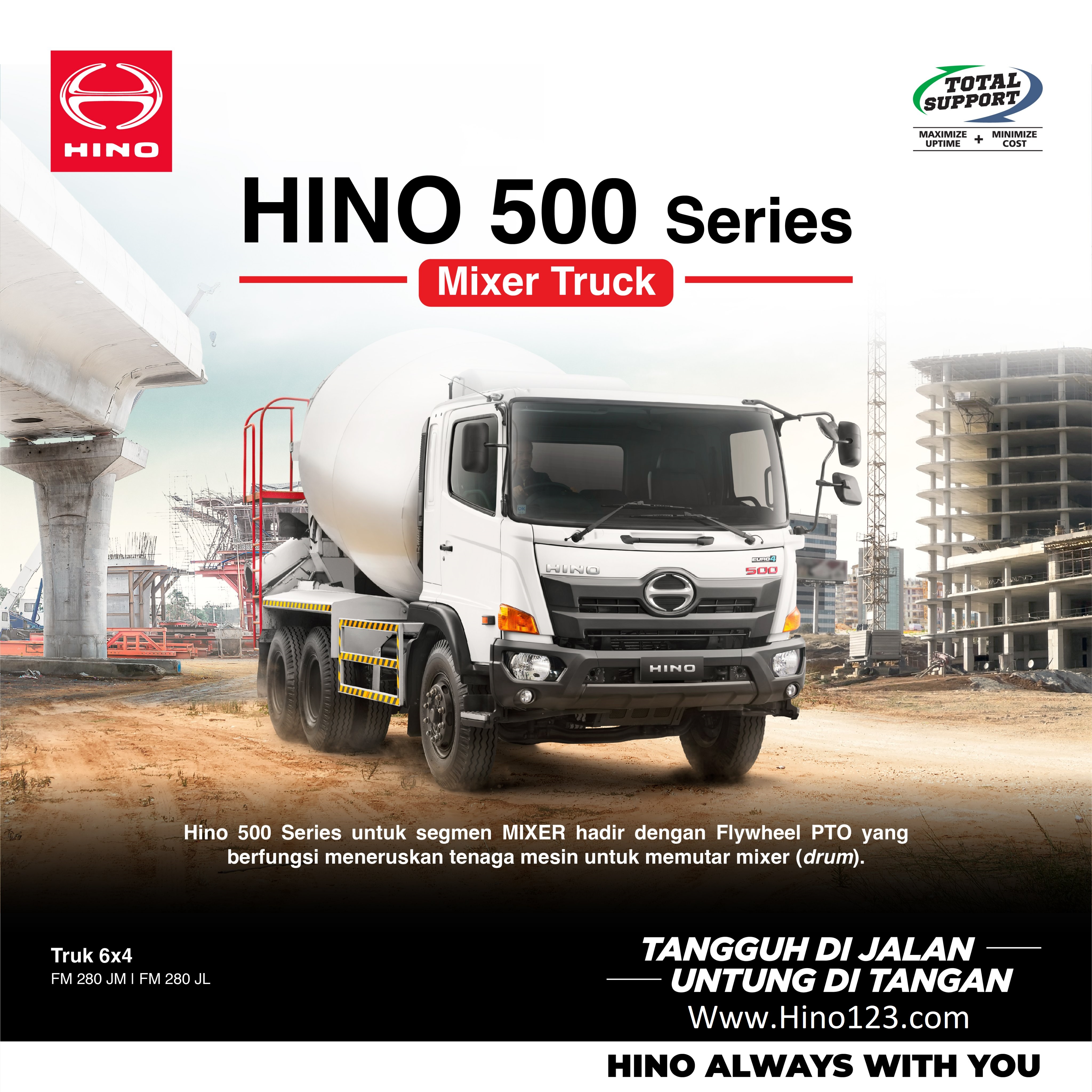 Harga Hino FM 280 JM Mixer